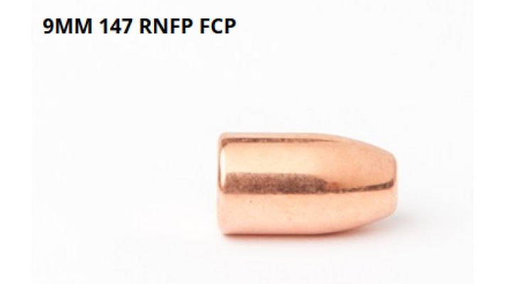Campro | 1000 Boulets | Calibre 9mm 147 gr FCP RNFP